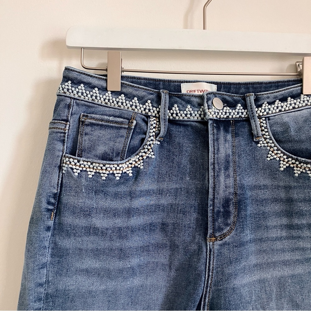 Driftwood Stella embroidered jeans 26